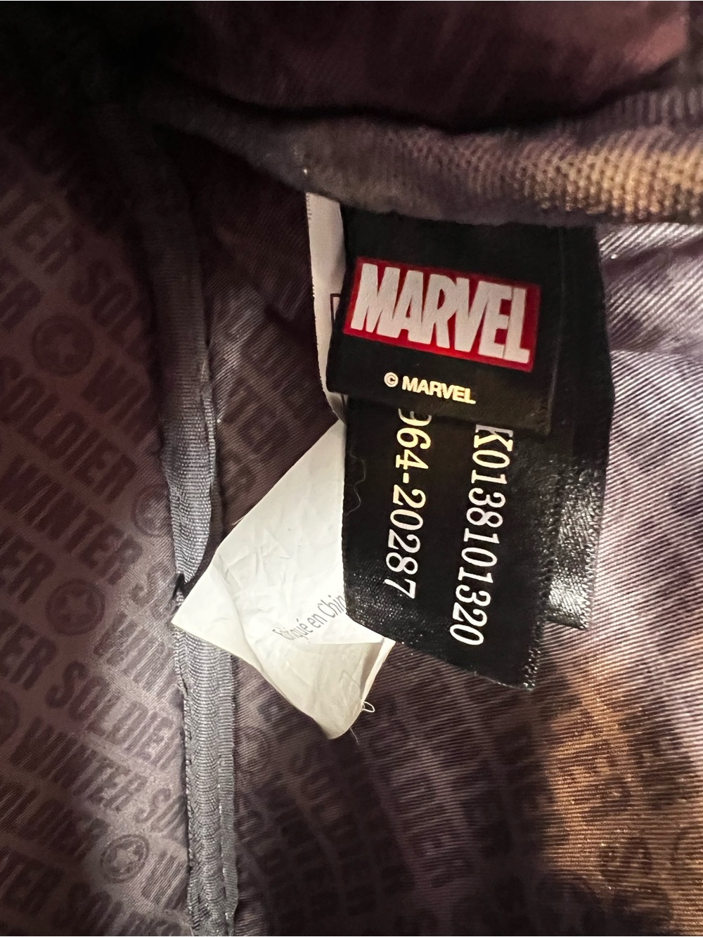 Loungefly Winter Soldier Marvel Avengers Cosplay Backpack Captain America - Picture 11 of 12